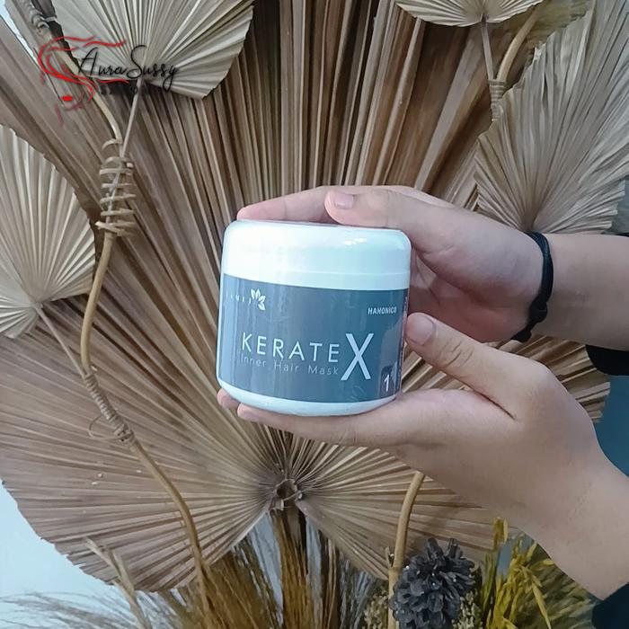 Gambar ASS || Hahonico Keratex Keratin Hair Mask Membantu Menjaga Kelembaban Rambut - step 1 Keratex 250ml  dari AURA SUSSY SALON undefined Tokopedia