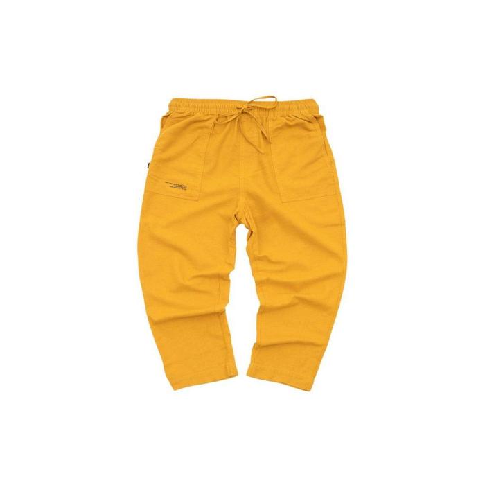 Gambar MINI SSST Snug Crew Pants Celana Baggy Anak - MUSTARD, 100 dari SuperSentimental Secret Theory undefined Tokopedia