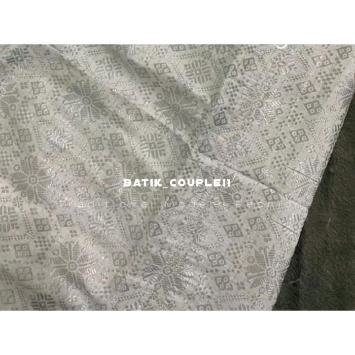 Gambar Rok Songket Span Jadi - Karet Kiri Kanan Dan Resleting - Bawahan Rok Wanita - Rok Songket Hitam Silver - Putih silver, XXL dari Batik Couple11 undefined Tokopedia
