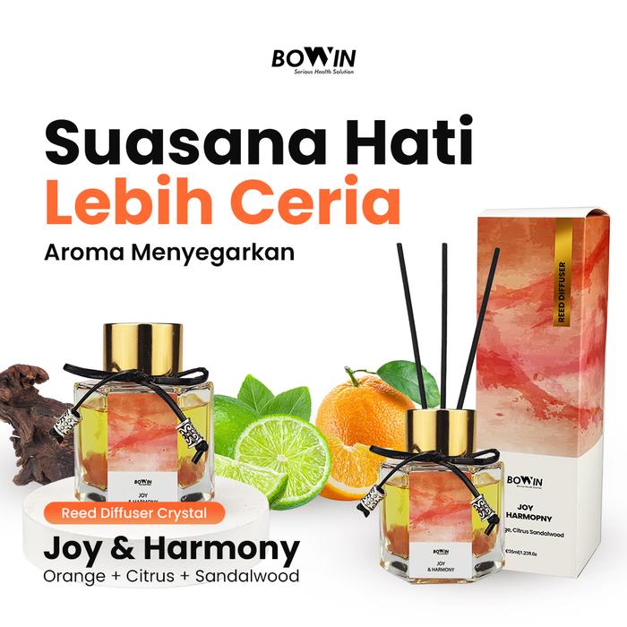 Promo Bowin Reed Diffuser Crystal - Aromaterapi Pengharum Ruangan ...