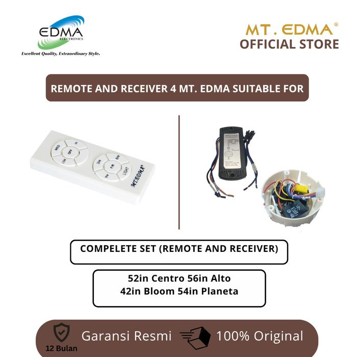 Gambar Remote Control 4 untuk Kipas Motor AC - COMPLETE SET dari EDMA ELECTRONICS undefined Tokopedia