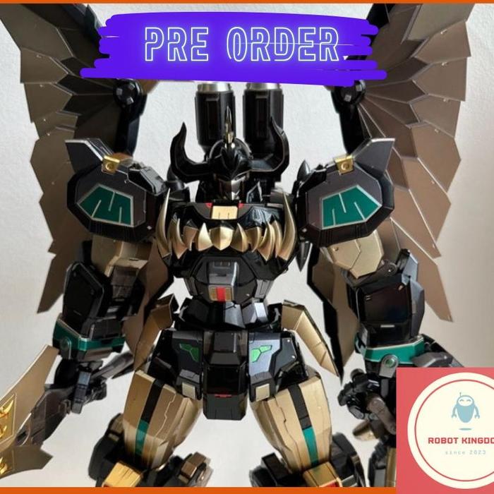 Jual Beast King Model G-02 Dino Megazord Black Edition Metal Build ...