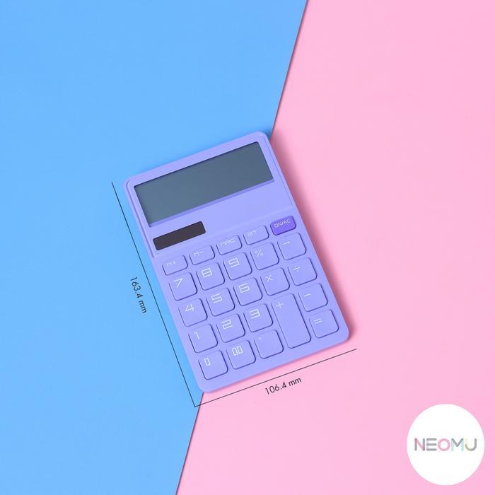 Gambar Bantex Kalkulator 12 Digit Big Display Dual Power Warna Cerah Garansi 3 Tahun BD4312 Alat Stationery - Purple dari Bantex Indonesia Kab. Bogor Tokopedia