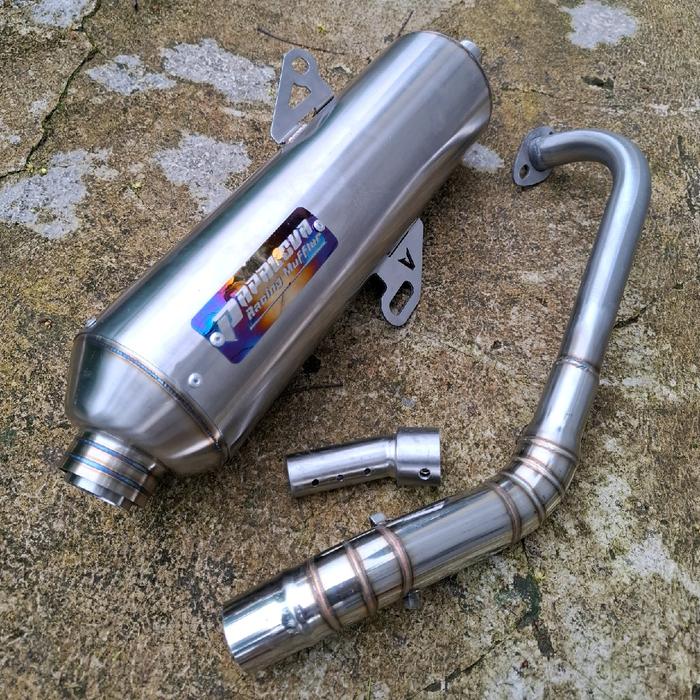 Gambar Knalpot standar racing original Papalova free peredam db killer nmax new nmax old aerox new aerox old pcx adv vario lexi suara bass adem - FULLSET INLET 50, pcx 160 dari PAPALOVA RACING ORIGINAL undefined Tokopedia