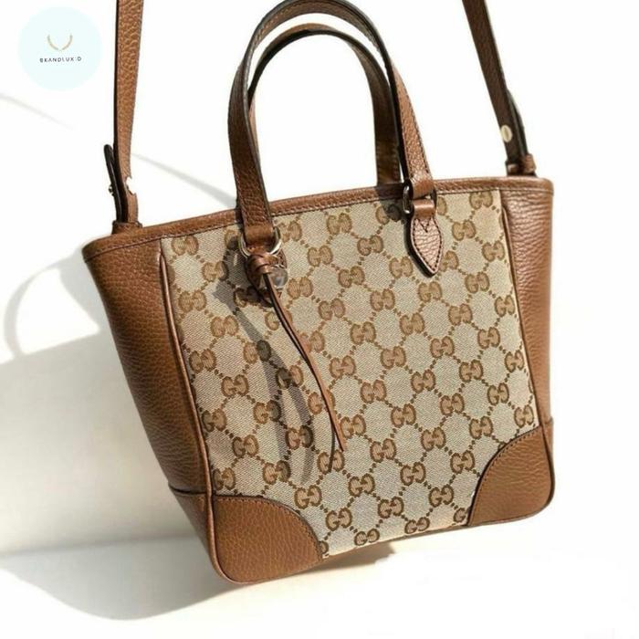 Promo Gucci GG supreme Mini bree top handle Crossbody Bag In