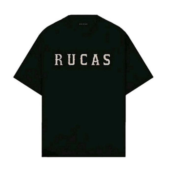 Gambar T-shirt RUCAS Distro Pria/Wanita Premium Black - Hitam, S dari brand centre undefined Tokopedia