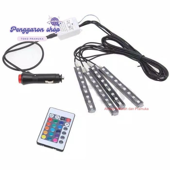 Gambar Termurah Lampu Kolong Mobil Lampu LED Kolong Mobil RGB Lampu Dashboard 16 warna Remote Semarang Jawa Tengah dari Toko Agung Rizki_NEW undefined Tokopedia