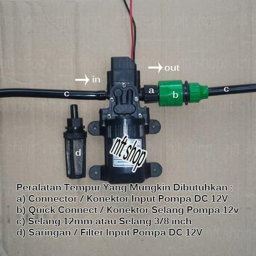 Gambar Connector / Konektor Input Pompa DC 12V - Default, Standar dari nftshop undefined Tokopedia