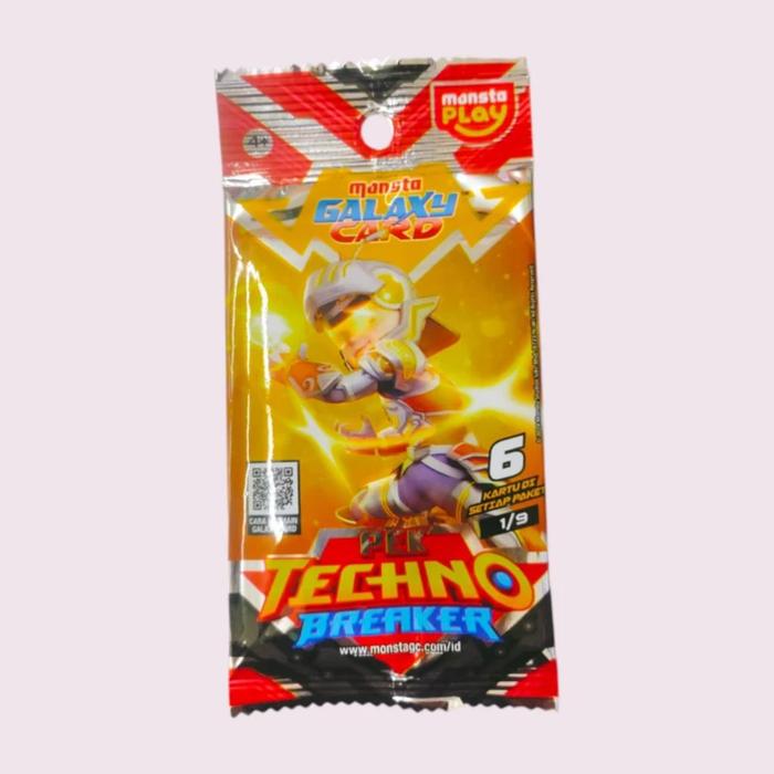 Gambar TCG Boboiboy Monsta Galaxy Card Game - Pek Techno Breaker (Bahasa Indonesia) - Nomor 1/9 dari Drakuli Games Store undefined 2 Tokopedia