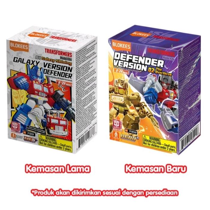 Gambar Blokees Mainan Action Figures Transformers Defender Version 02 - Blind Box dari Mallku.ID undefined Tokopedia