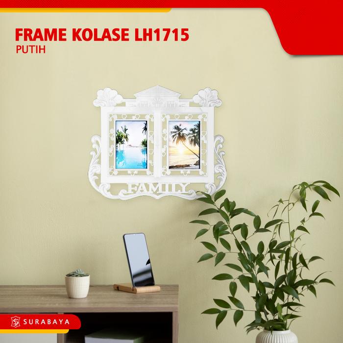 Jual Pigura Bingkai Frame Foto Kolase Multi Photo LH1715 Dinding Kaca ...