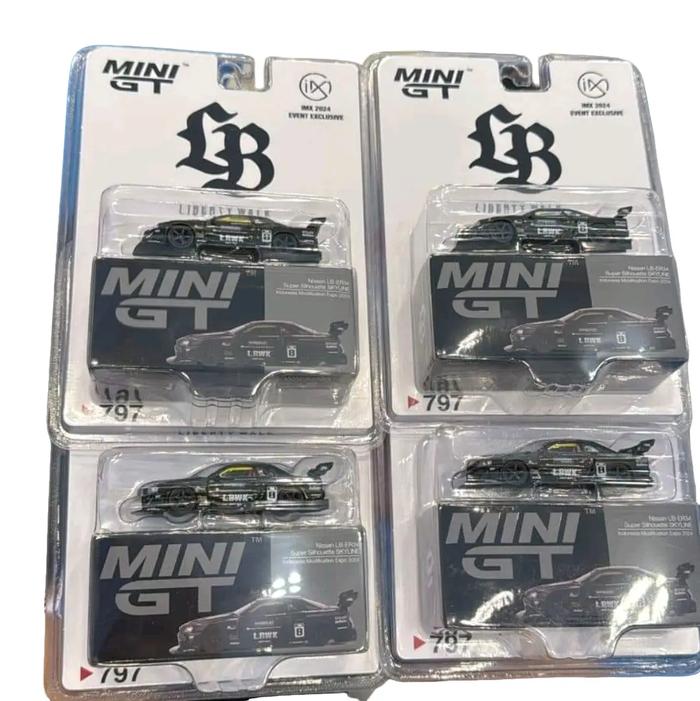 Gambar MINI GT Nissan Skyline Er 34 R34 LBWK Edition IMX 2024 kondisi New baru indonesia modification Expo 2024 barang limited dari Hobby diecast 77 undefined Tokopedia