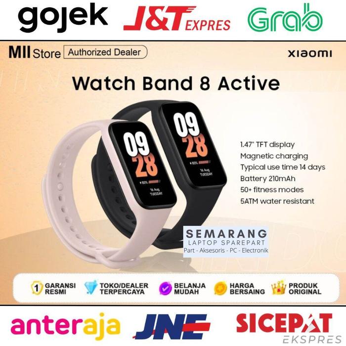 Jual XIAOMI Smart Band Active Mi SmartWatch inch Watch Jam
