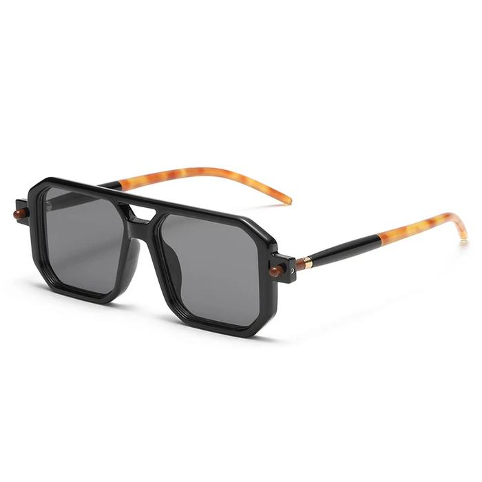 Jual Vintage Square Sunglasses for Men Women Fashion 2023 Retro