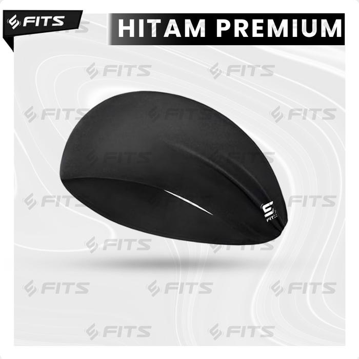 Gambar SFIDN FITS Headband / Head Band / Ikat Kepala Running Olahraga Gym - Cotton Hitam dari SFIDN FITS Shop undefined Tokopedia
