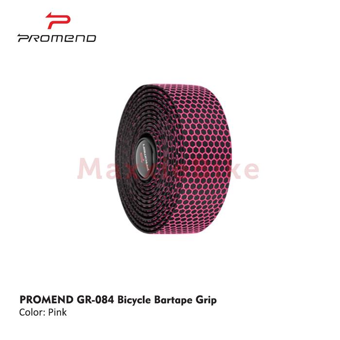 Gambar PROMEND Bartape Sepeda Dropbar Roadbike Pelapis Setang PU Eva Cycling Bar Tape Anti Slip GH 084 Outdoor - Pink dari Maxxiebike undefined Tokopedia