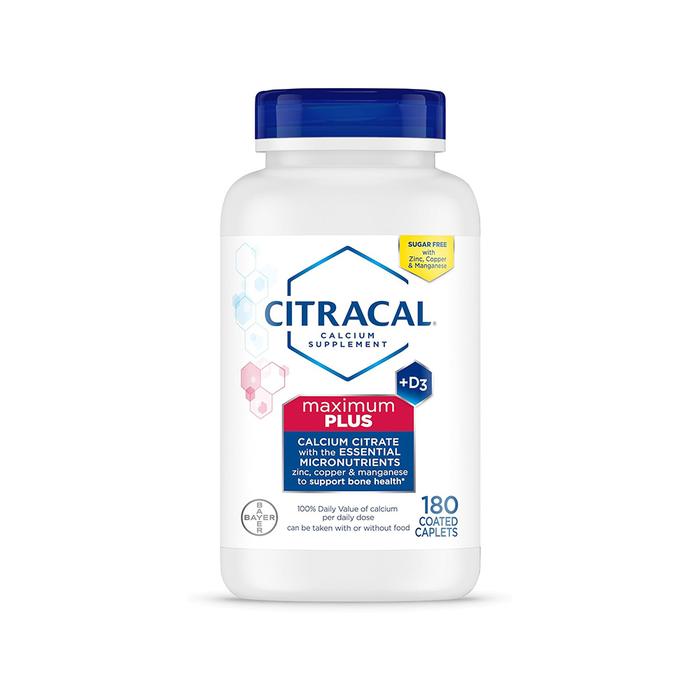 Gambar Citracal Maximum Plus Calcium Citrate 650mg and D3 25mcg Suplement Kalsium dengan Vitamin D3 - 180 Caplets dari Tokovita1981 undefined Tokopedia