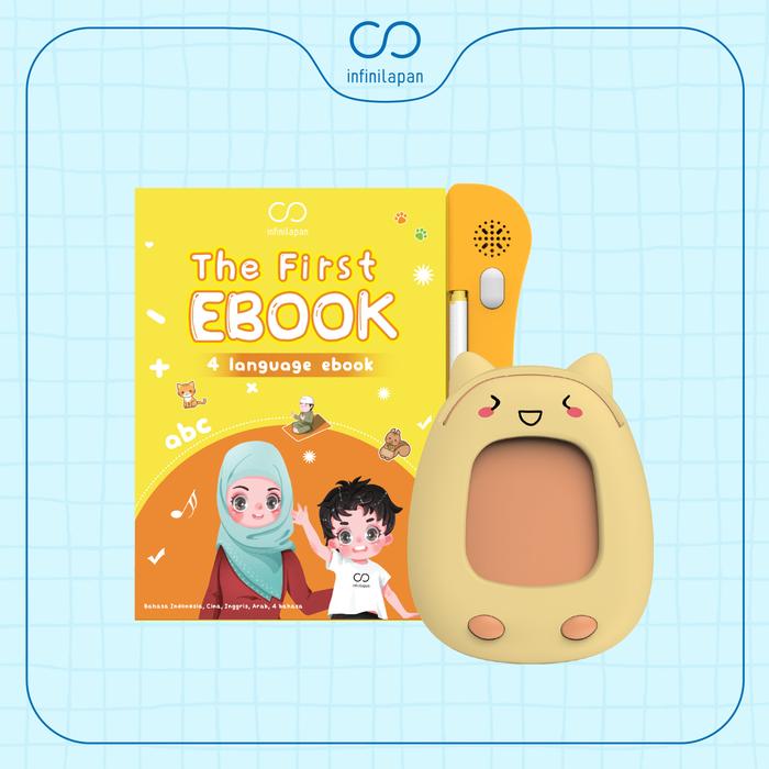 Gambar (PRODUK ASLI INFINILAPAN) BRAND LOKAL Paket Bundle Ebook+E-Sketcher | E-book mainan belajar buku pintar edukasi elektronik anak buku pintar+Learning Card | Mainan edukasi anak gambar bersuara Toy ipet  anak e  book Alat Tulis - Ebook M+LC CatYellow dari Infinilapan office undefined Tokopedia