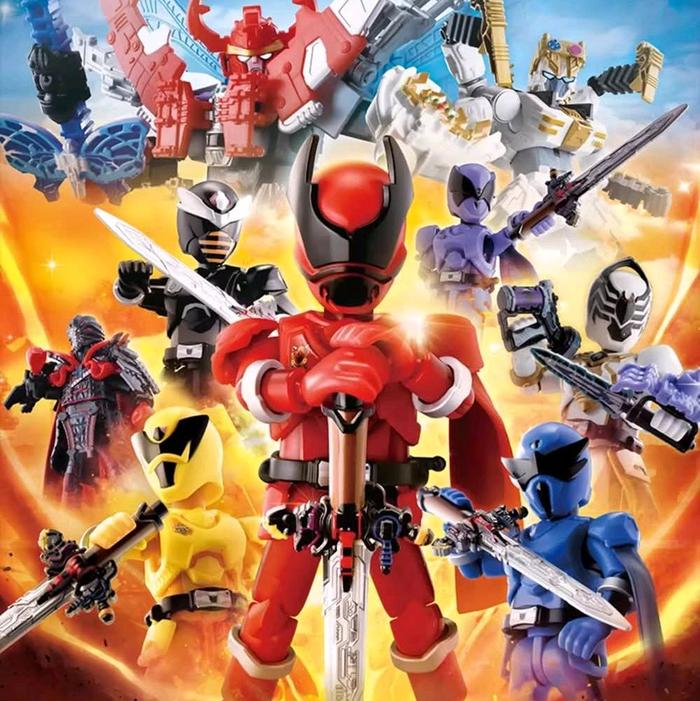 Gambar Blokees Super Sentai GV 01 King Ohger - biru dari Bakol.Dolanan undefined Tokopedia