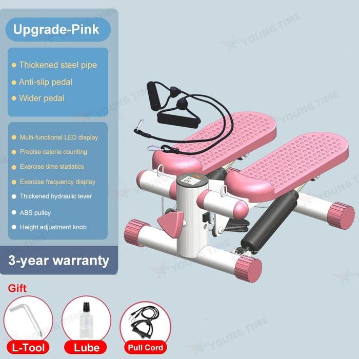 Gambar 【MY-HI】Mini Stepper Fitness Machine Stepping Leg Exercise Machine Gym Fitness Tools Air Climber Walker Glider Leg Exercise Machine Gym Fitness Tools Air Climber Walker Glider Gym Olahraga Fitness Otot Kaki - Pink dari MY-HI New Sports undefined Tokopedia