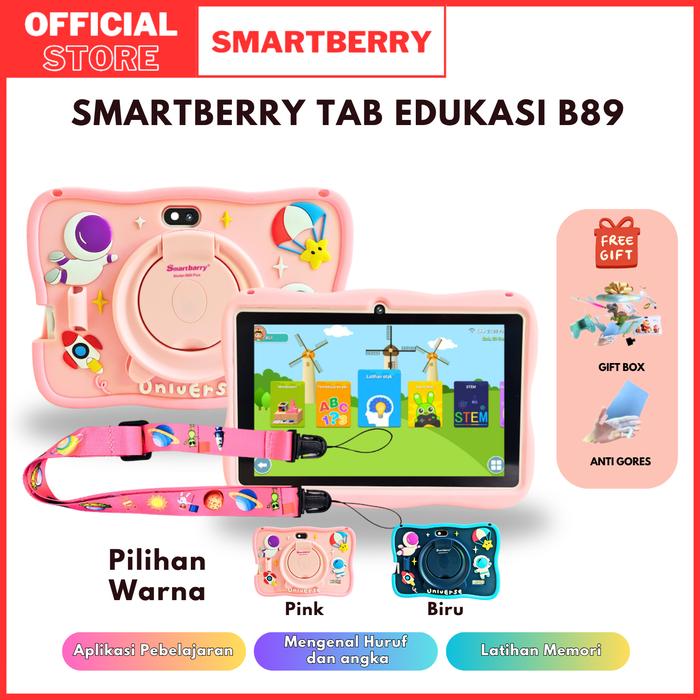 Promo BOC SMARTBERRY STUDY TAB B89 Plus 4/128GB, Tablet Edukasi anak ...