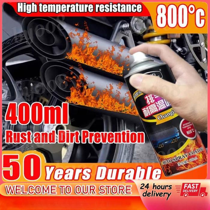 Promo 【350 ML】Cat Semprot Chrome Sapporo Chrome Spray Paint Anti Karat ...