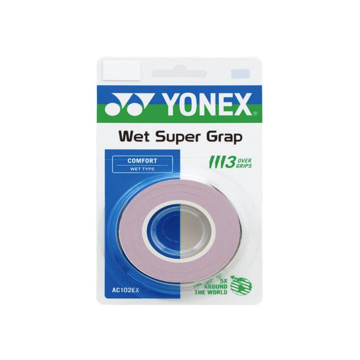 Gambar Yonex Wet Super Grap Overgrip Racket Tennis over grip raket Tenis - PALE LAILLAC dari Bandung Sport Mdn undefined Tokopedia