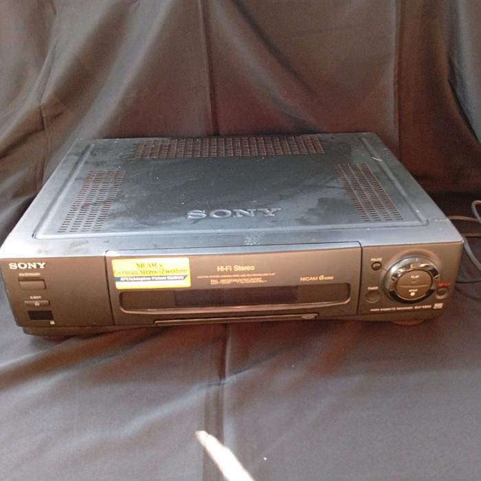 Gambar Sony VHS Player Records,power on tp ngadat dari Hendro Barang Antik undefined Tokopedia
