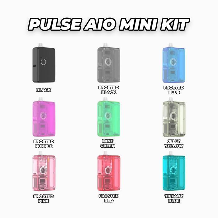 Gambar Pulse Aio Mini Kit with RBA Standard Edition - Vandy Vape x TonyB AIO - FROSTED PINK dari VapersMarketIDN undefined Tokopedia
