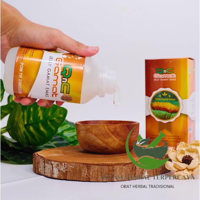 Gambar Obat Batu Ginjal Herbal Sakit Ginjal Kronis Kencing Batu Kristal Sakit Kencing ISK Sakit Pinggang QnC Jelly Gamat Asli 100% Original - QNC JELLY GAMAT  dari HerbsID undefined Tokopedia