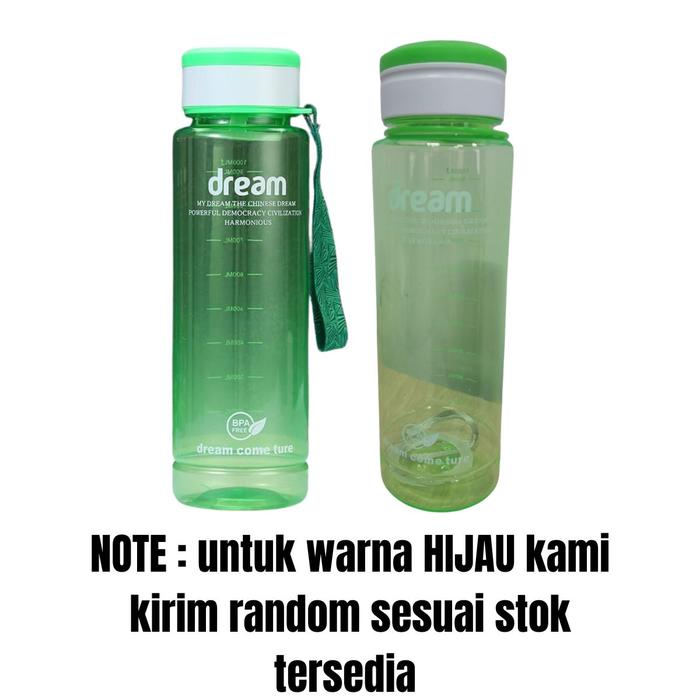 Gambar Botol Minum My Dream 1 Liter My Bottle Infused Water BPA 1000ml Kitchenware - Hijau dari Aven Indonesia undefined Tokopedia