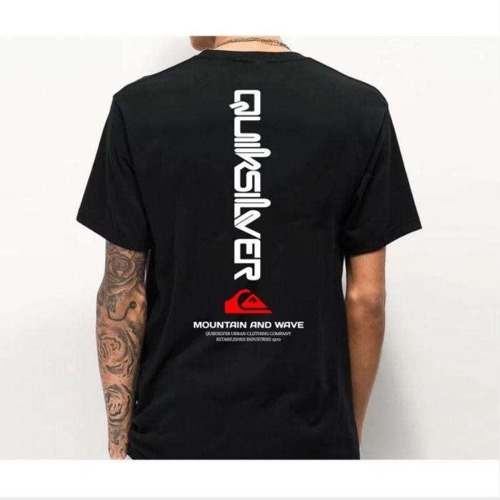 Gambar Kaos Keren Surfing dan Skate Premium | Kaos Distro Pria Wanita Terbaru | Kaos Cowok Oblong Santai Lengan Pendek | T-shirt Terbaru 2025 Sablon Atasan Katun Dewasa Hitam Baju Combed Polos - Hitam, M QUICK HORIZON dari ASTRO APPAREL STORE undefined Tokopedia