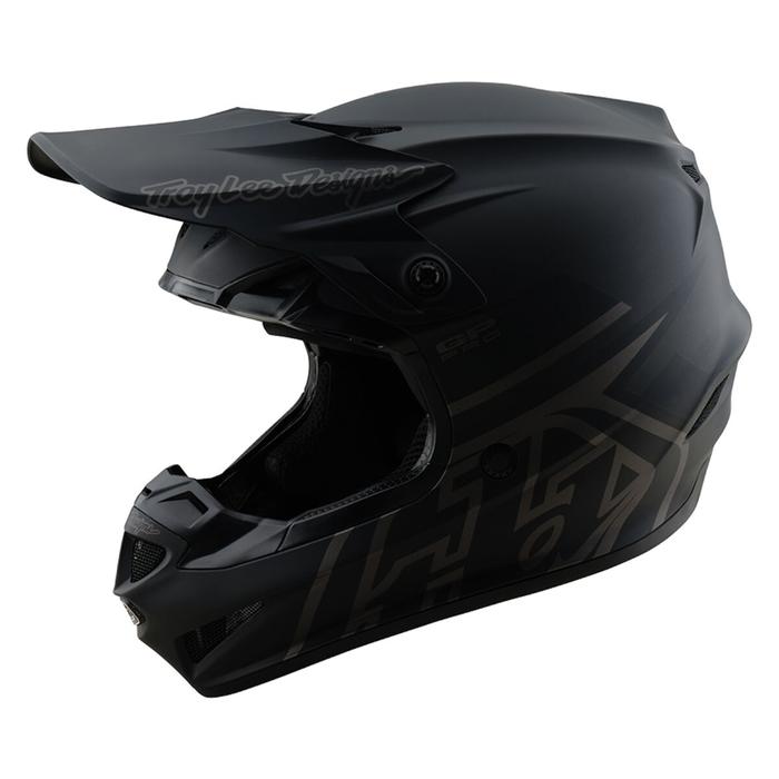 Gambar Helm TLD GP Pro Mono Black Youth Helmet Troy Lee Designs GP Anak Pro Mono Hitam Original dari 333MXSTORE undefined Tokopedia