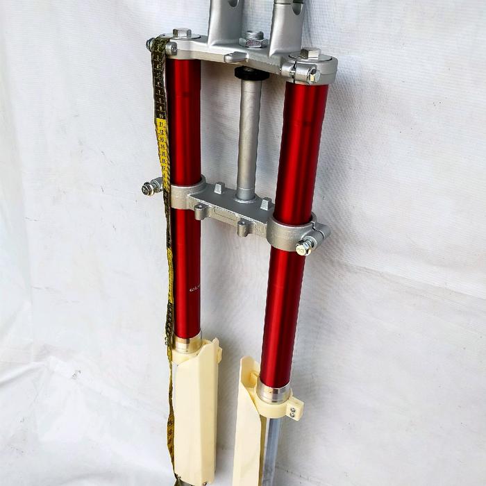 Gambar Shock depan klx USD 99 cm long klx set as tabung kanan kiri dan segitiga atas bawah import OEM berkualitas dari LAPAK ONDERDIL MURAH undefined Tokopedia
