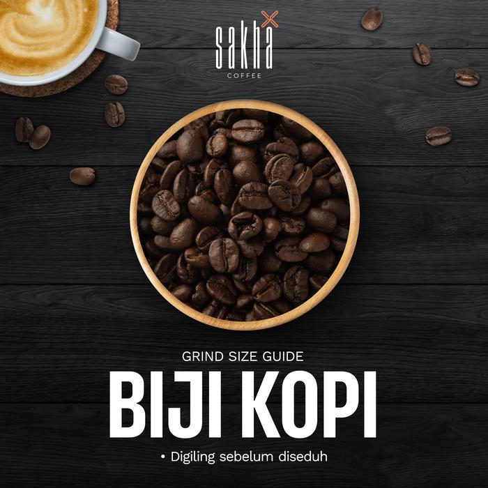Gambar BIJI KOPI FINE ROBUSTA Espresso Coffe Based By Sakha Coffee Roastery - Biji Kopi, 200gr dari Sakha Coffee Roastery undefined Tokopedia