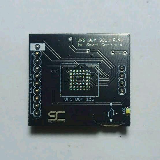 Gambar BGA Soldering UFS 297 dgn external power VCC 2.6V VCCQ2 1.8V VCCQ 1.2 - UFS153 New 9PIN dari Smart Connects undefined Tokopedia
