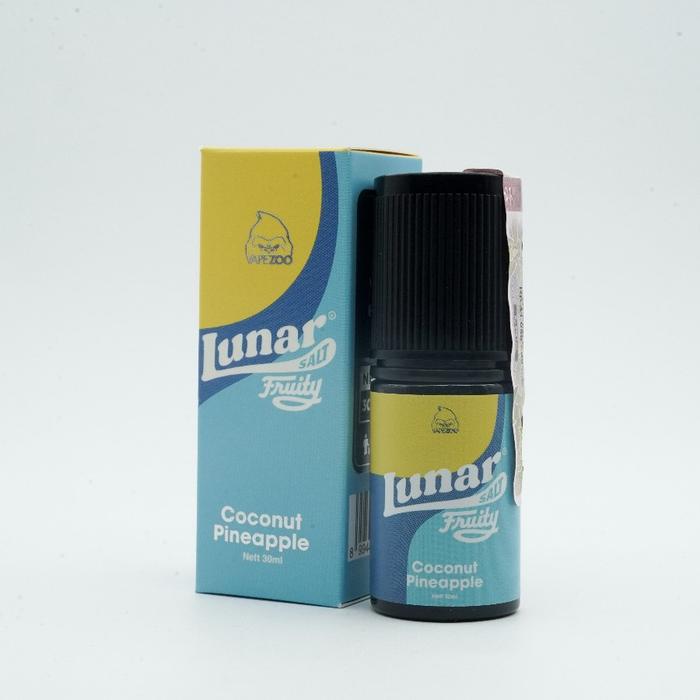 Gambar PROMO LIQUID SALTNIC - Minimal Pembelian 2 pcs Liquid Saltnic dari series di bawah ini (boleh mix) akan mendapatkan FREE 1 pcs Lunar Sweet Ice Tea Jasmine Saltnic 30ml - Lunar Saltnic Fruity Coconut Pineapple Cukai 2025 dari Zoomer Store_NEW undefined Tokopedia
