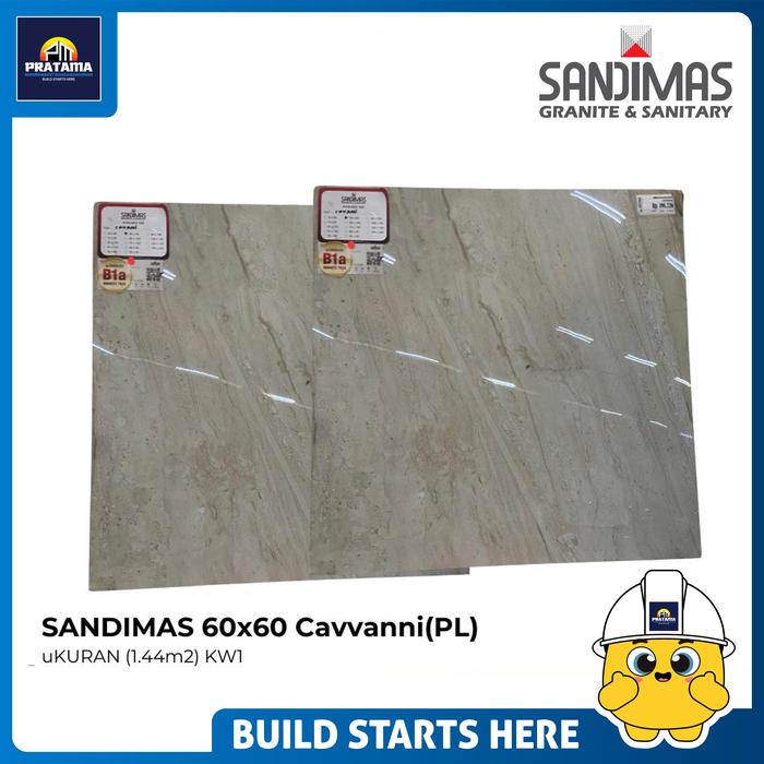 Gambar Granit Sandimas 60x60 Cavvanni dari PRATAMA SUPERMARKET undefined Tokopedia