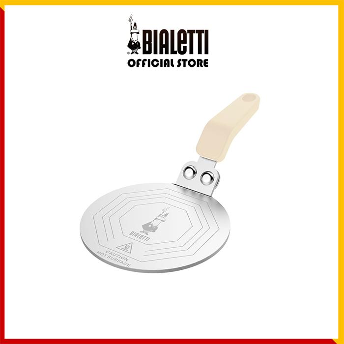 Gambar Bialetti - Exclusive Induction Plate (Cream Handle) - Tatakan Mokapot Kompor Kompor Induksi dari Bialetti Official Store undefined Tokopedia