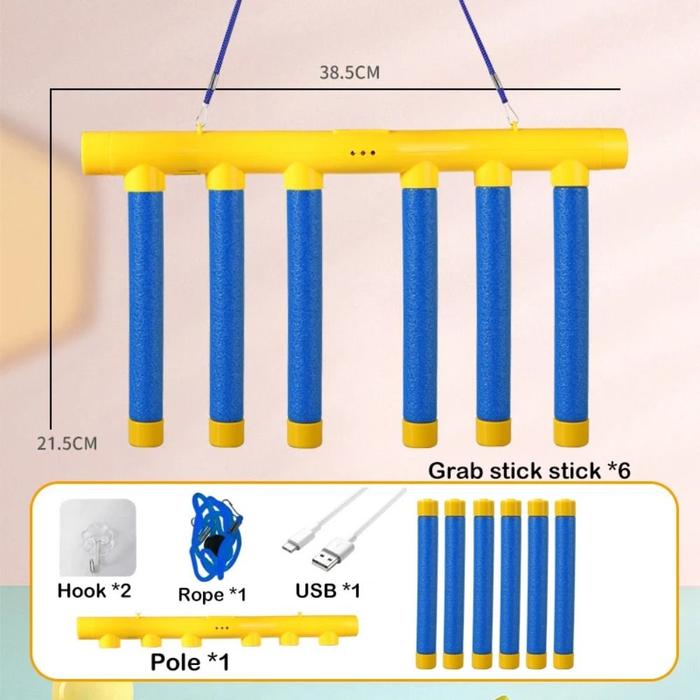 Gambar Quick Reaction Challenge Falling Sticks Game Parent-Child Exercise Prop Eye And Hand Grabbing Stick Quick Catch Stick Games Falling Reaction Sticks Game Children'S Gift Toys - 3 Gear quick sensing challenge dari Toy-MayTK undefined Tokopedia