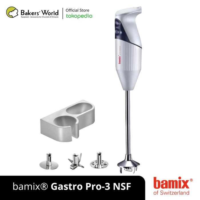 Gambar Professional Hand Blender - Bamix Gastro 350 Pro-3 NSF - Putih dari Bakers' World Indonesia undefined Tokopedia