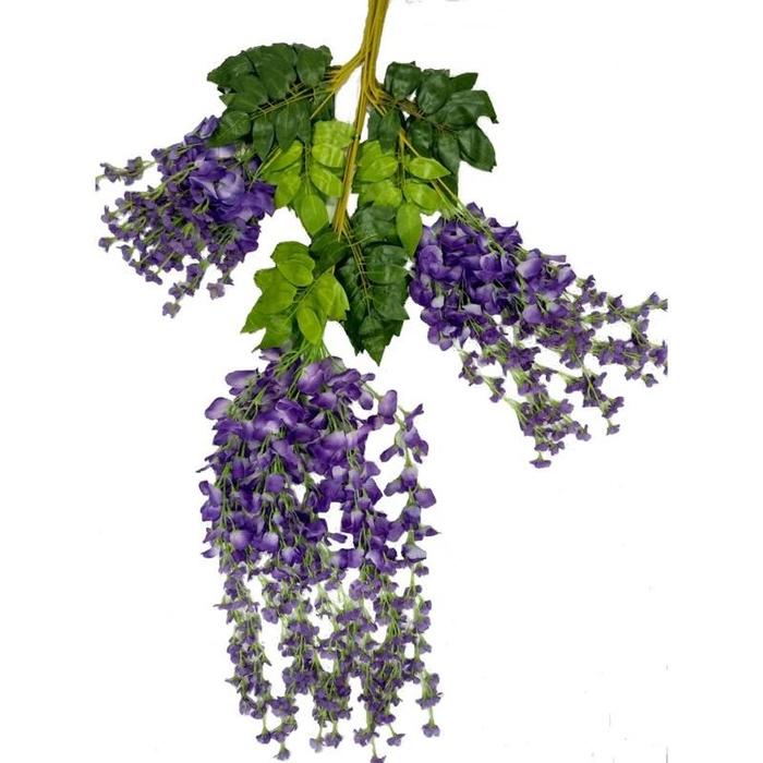 Gambar wisteriajumbolusinan510-bungajuntai bungaartificial - lilac dari Gaby Bella Florist undefined Tokopedia