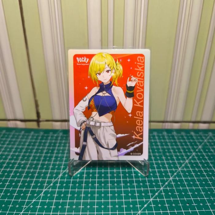 Gambar PHOTOCARD KARTU POCKY X HOLOLIVE INDONESIA 5TH ANNIVERSARY LIVE CHROMATIC FUTURE POCKY HOLOLIVE - Kalea Kovalskia dari Ekito Komputer undefined Tokopedia