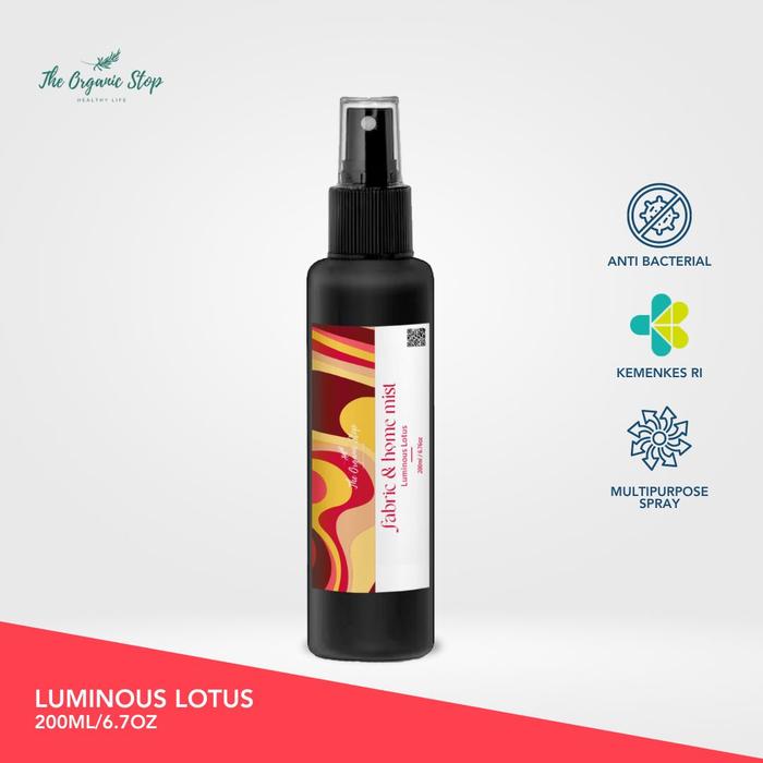 Gambar TheOrganicStop Fabric & Home Spray Linen& Room 'Luminous Lotus' 200ml dari The Organic Stop undefined Tokopedia