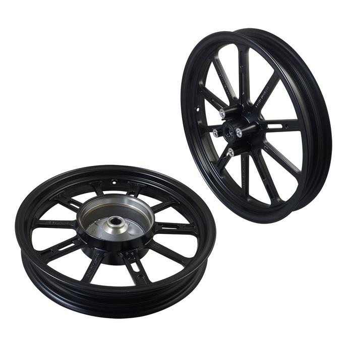 Gambar VND Racing Velg V-Mode Vario Beat Scoopy Vario 125/150 Mio Sporty Smile Mio Soul Original 185/215-14 - Hitam, Vario110/Beat/Scoopy dari OTTOPEDIA MOTOR undefined Tokopedia