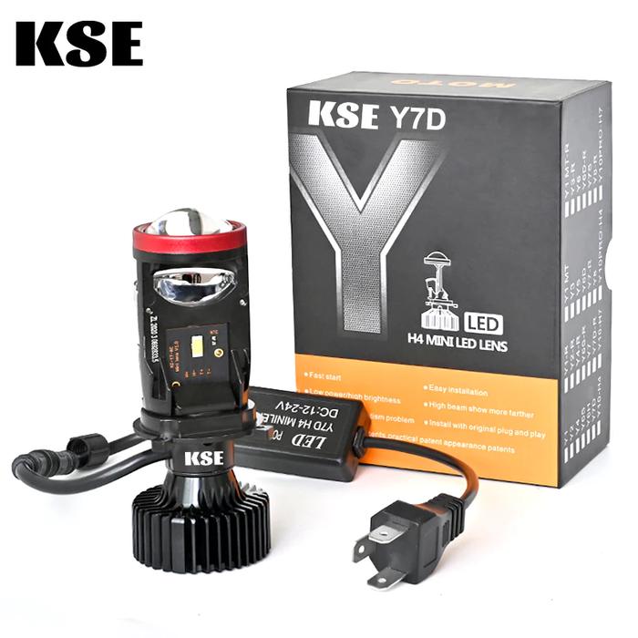 Gambar KSE Lampu Led Mobil Dan Motor H4 Mini PJECTOR PROJIE Y7D - 1 pcs dari KSE Official Store undefined Tokopedia