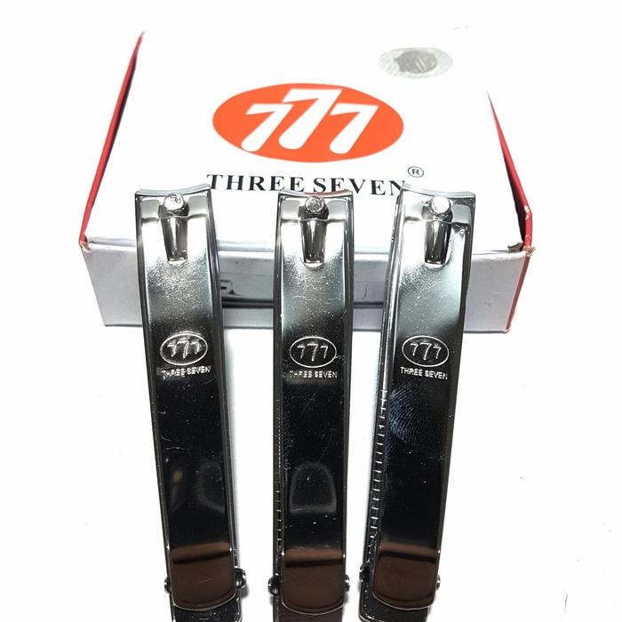 Gambar HARGA GROSIR (1KOTAK/12PCS ) GUNTING KUKU THREE SEVEN 777 STAINLESS - 777 GUNTING KUKU 1KOTAK/12PCS dari Sarana Telemaxindo undefined Tokopedia