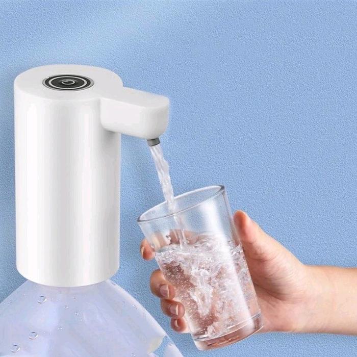 Gambar Pompa / Dispenser Air Galon Listrik Charger Elektrik Automatic Drinking Water Pump USB Bandung - PUTIH dari Sanusi toko undefined Tokopedia