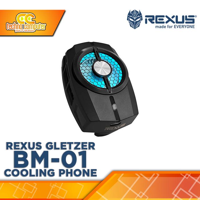 Gambar COOLING PHONE REXUS GLETZER BM-01 - Black dari Techno Computer Bali Kota Denpasar Tokopedia