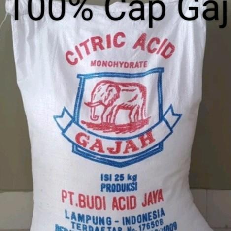Gambar Sitrun Cap Gajah Original REPACK 1kg/ Citric Acid 1 Kilo Gram dari Pratamaa Shopp_NEW undefined Tokopedia